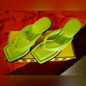 Lime Green Women's Sandals